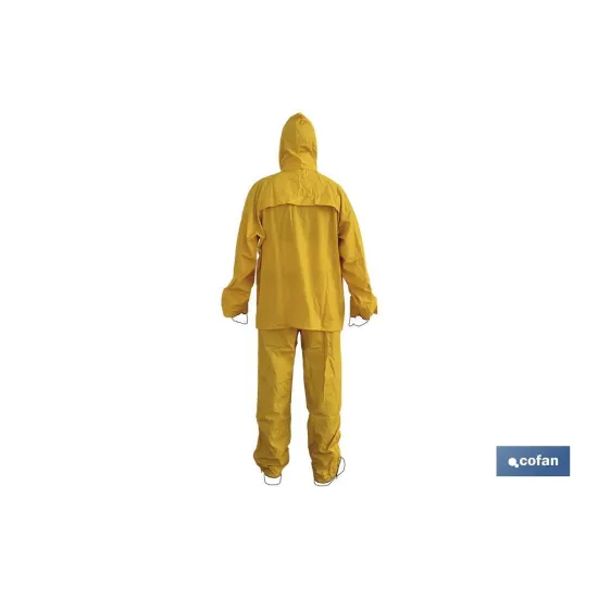 TRAJE DE AGUA PU/PVC VERDE TALLA XXXL