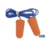 PACK 50 TAPONES (25 par) OIDOS C/CUERDA PU SNR36