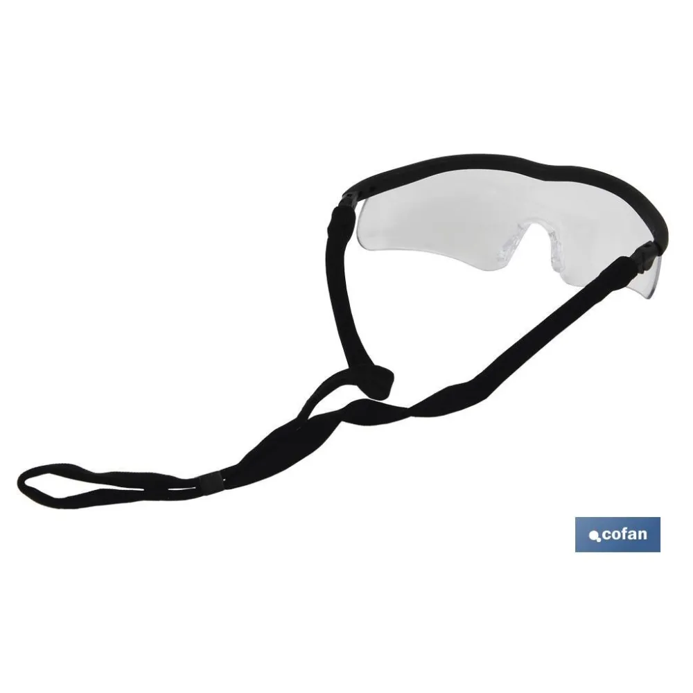 GAFAS SEGURIDAD SPORT CLEAR UV PROTECTION