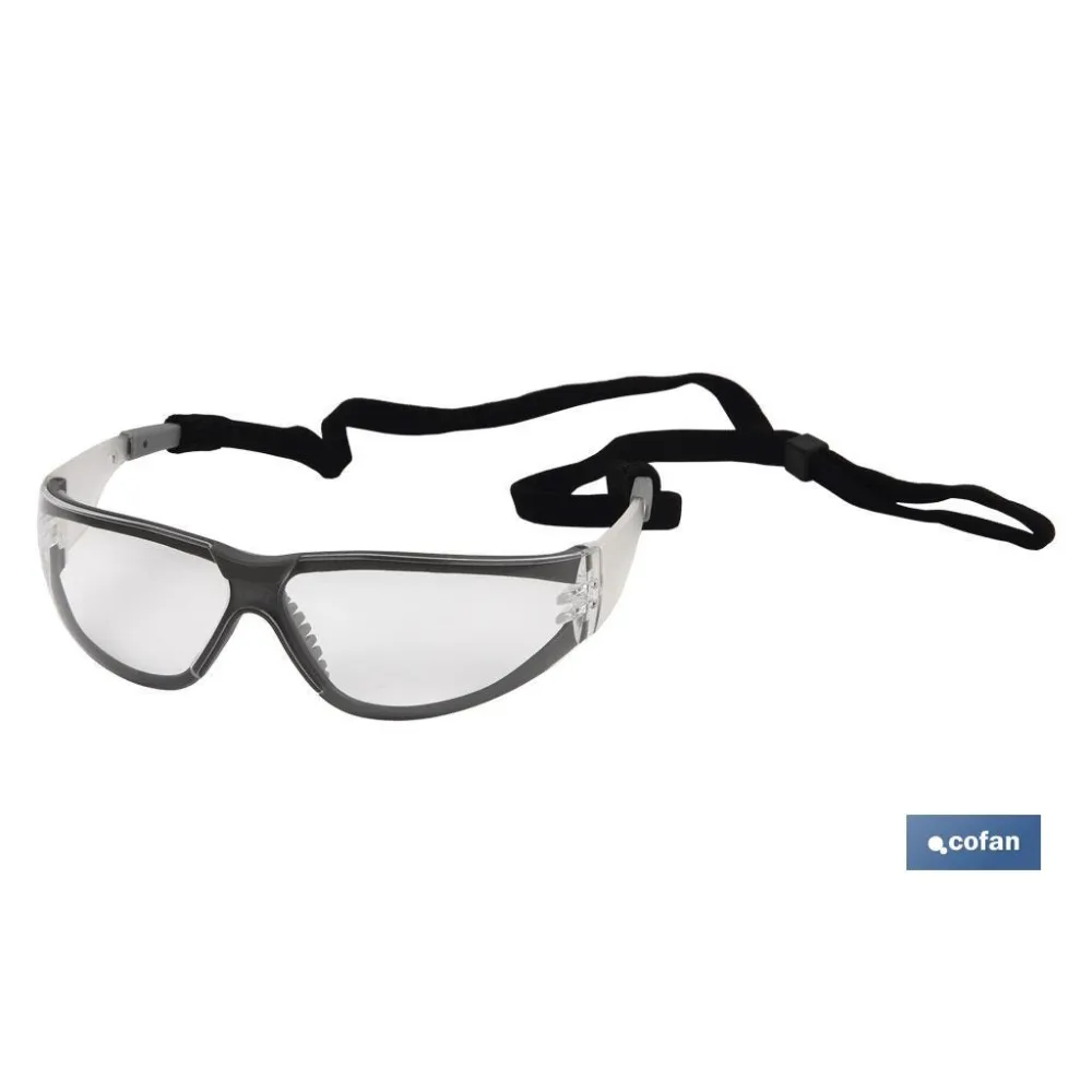 GAFAS SEGURIDAD ENVOLVENTE UV PROTECTION