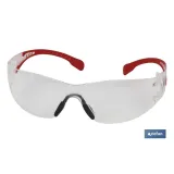 GAFAS SEGURIDAD SUPER LIGERA 18Grs LENTE CLARA