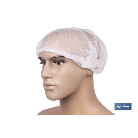 GORRO DESECHABLE ACORDEÓN DE PP 100 UDS.