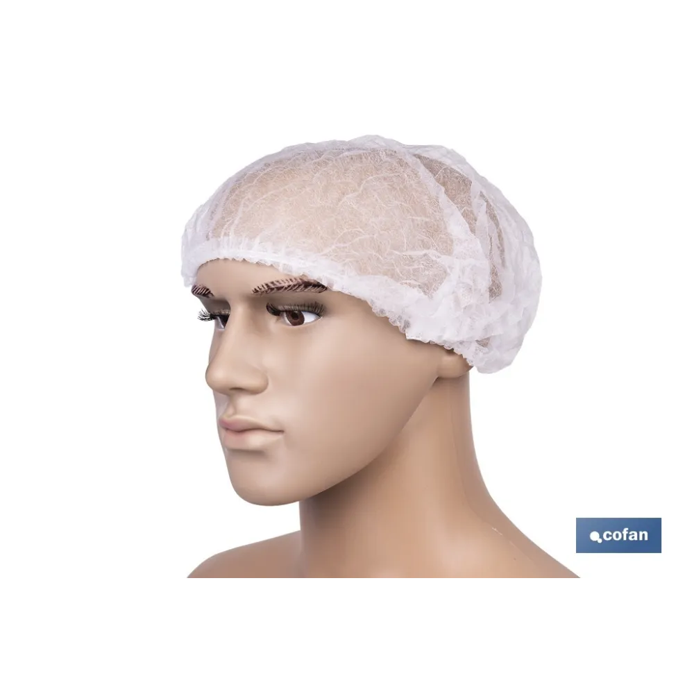 GORRO DESECHABLE ACORDEÓN DE PP 100 UDS.