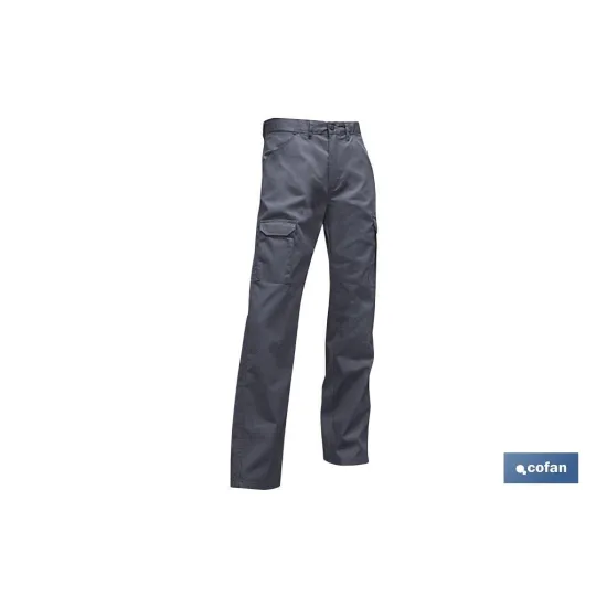 PANTALON TRABAJO SERVET 245 gms/m AZUL MARINO T-56