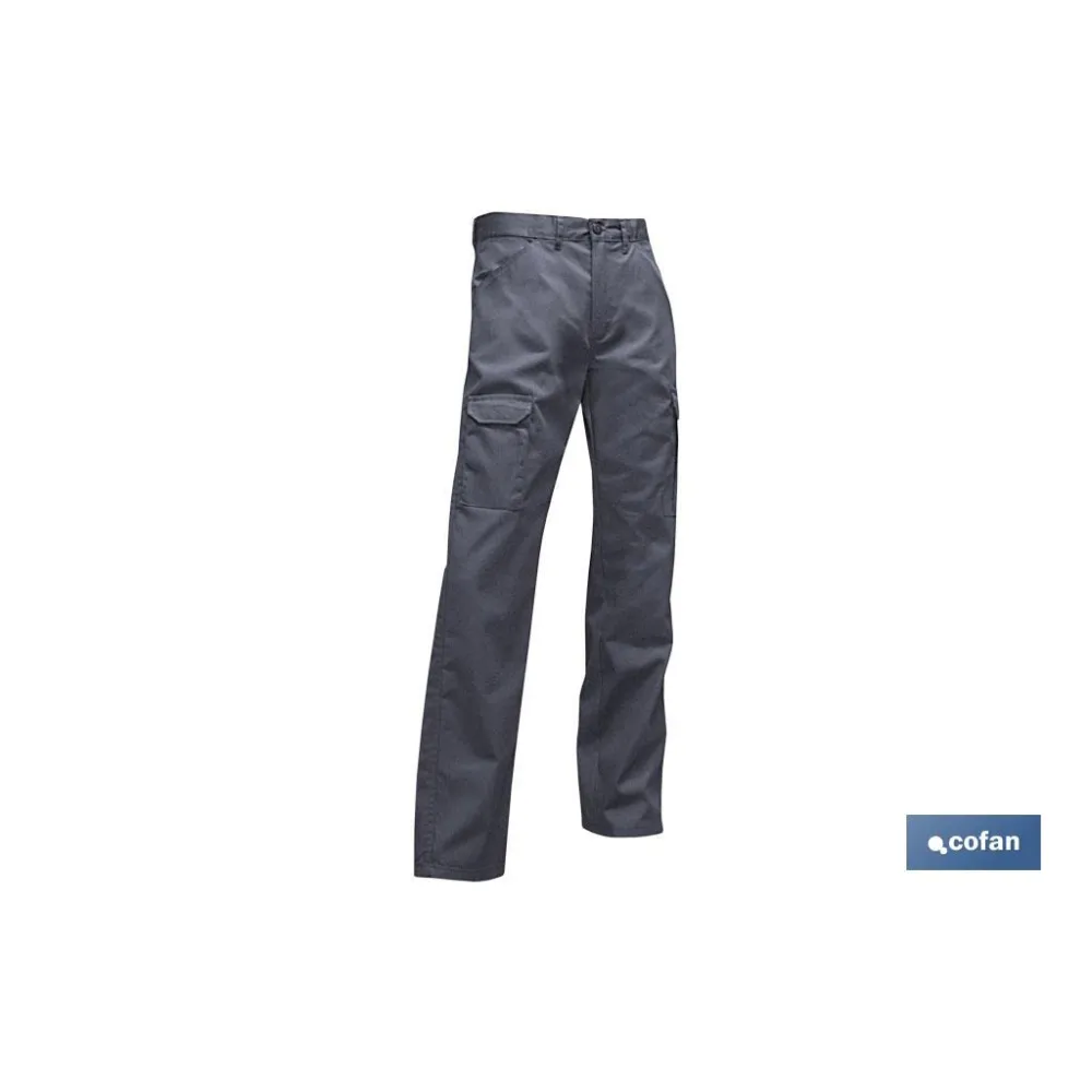 PANTALON TRABAJO SERVET 245 gms/m AZUL MARINO T-58