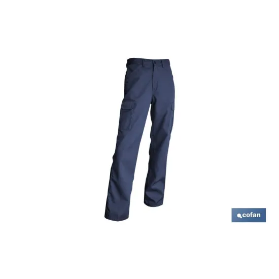 PANTALON TRABAJO SERVET 245 gms/m GRIS T-62