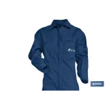 MONO DE TRABAJO TESLA 245gms/m AZUL MARINO T-XXL