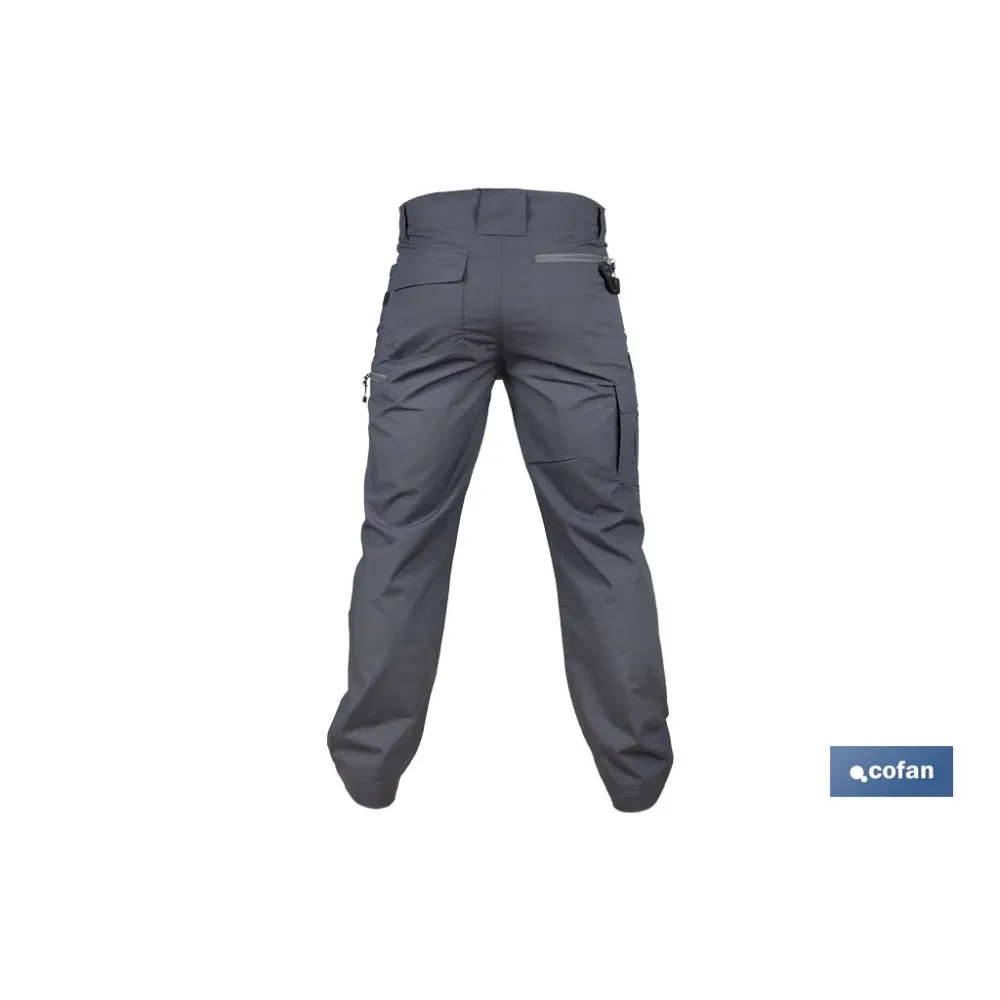 PANTALÓN DE TRABAJO LOKI ELASTANO 215 G/M2 GRIS ANTRACITA TALLA 60