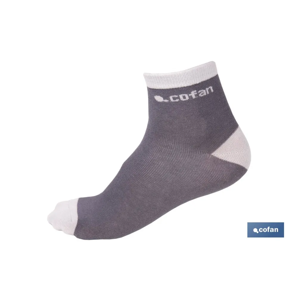 SET DE 3 PARES DE CALCETINES CAÑA MEDIA TALLAS 36-41