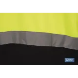 FORRO POLAR DE ALTA VISIBILIDAD MODELO ALTAIR AMARILLO Y AZUL TALLA XL