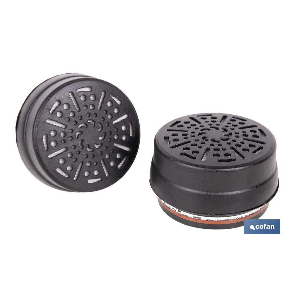 SET DE 2 FILTROS TIPO A1P3 (ADAPTABLES A MÁSCARA FACIAL)