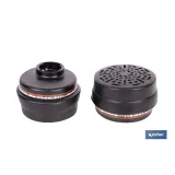 SET DE 2 FILTROS TIPO A1P3 (ADAPTABLES A MÁSCARA FACIAL)