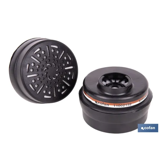 SET DE 2 FILTROS TIPO A1P3 (ADAPTABLES A MÁSCARA FACIAL)