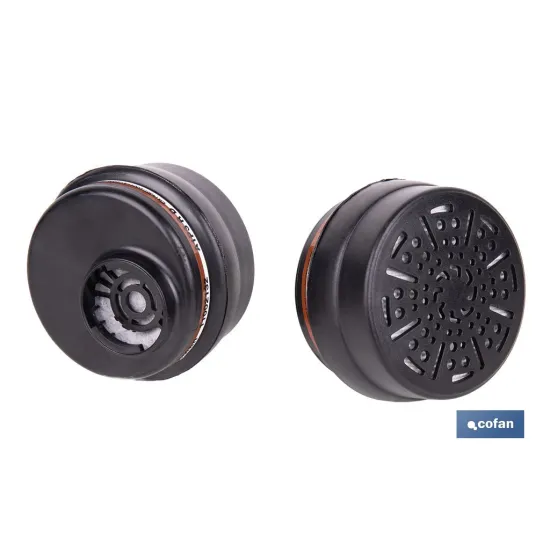 SET DE 2 FILTROS TIPO A1P3 (ADAPTABLES A MÁSCARA FACIAL)
