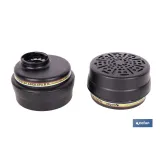 SET DE 2 FILTROS TIPO ABEK1P3 (ADAPTABLES A MÁSCARA FACIAL)