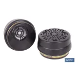 SET DE 2 FILTROS TIPO ABEK1P3 (ADAPTABLES A MÁSCARA FACIAL)