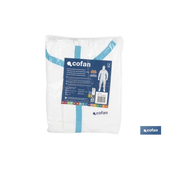 BUZO C/CAPUCHA FITOSANITARIOS ISO 27065 TALLA L
