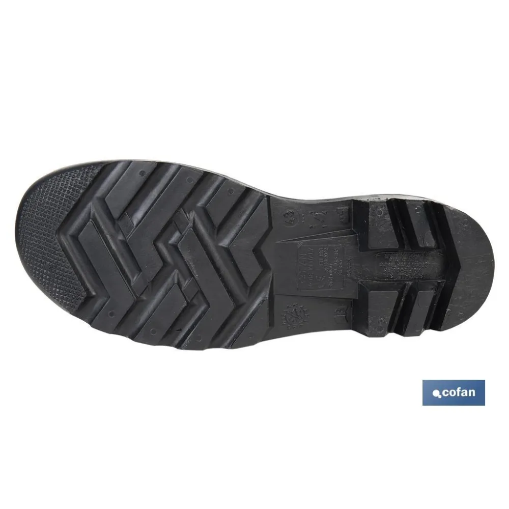 BOTA AGUA ALTA SEGUR. S-5 NEGRA T-44