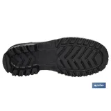 BOTA ALTA DE AGUA PVC NEGRA TALLA 43