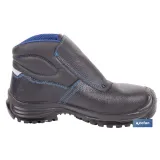 BOTA PIEL NEGRO CIERRE VELCRO S3 MODELO URIAN T 46