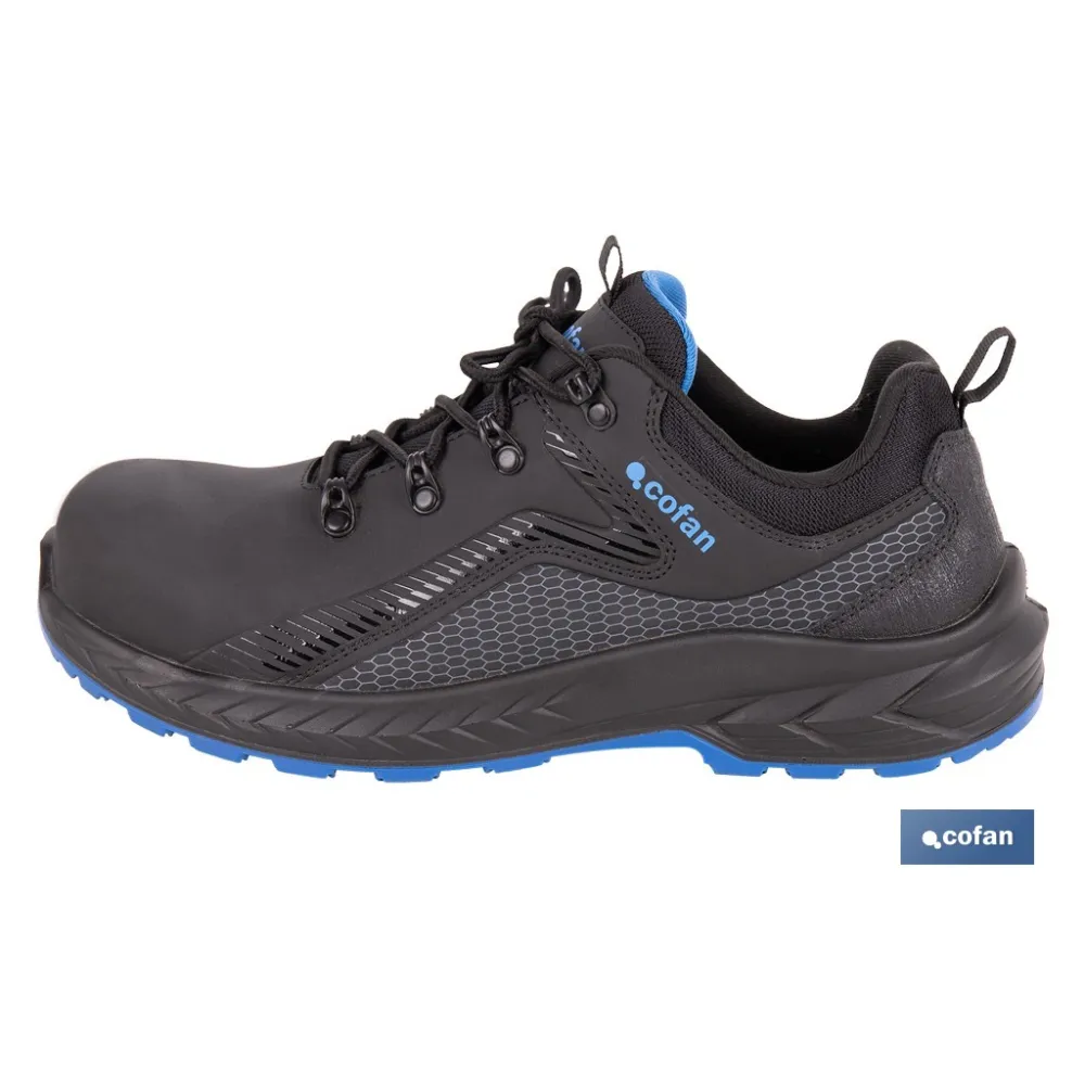 ZAPATO SPORT S3L FO SR AZUL/NEGRO MODELO GANTE TALLA 38