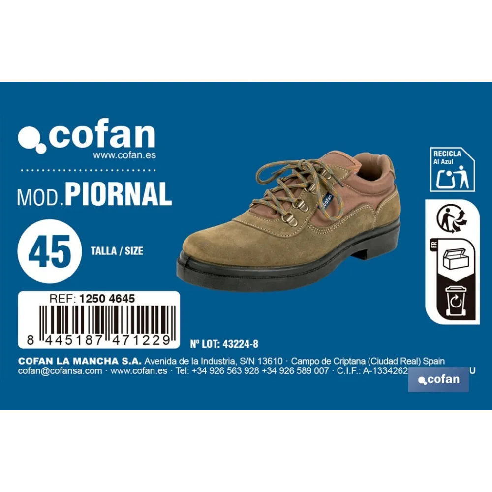 ZAPATILLAS TREKKING KAKI MODELO PIORNAL TALLA 45