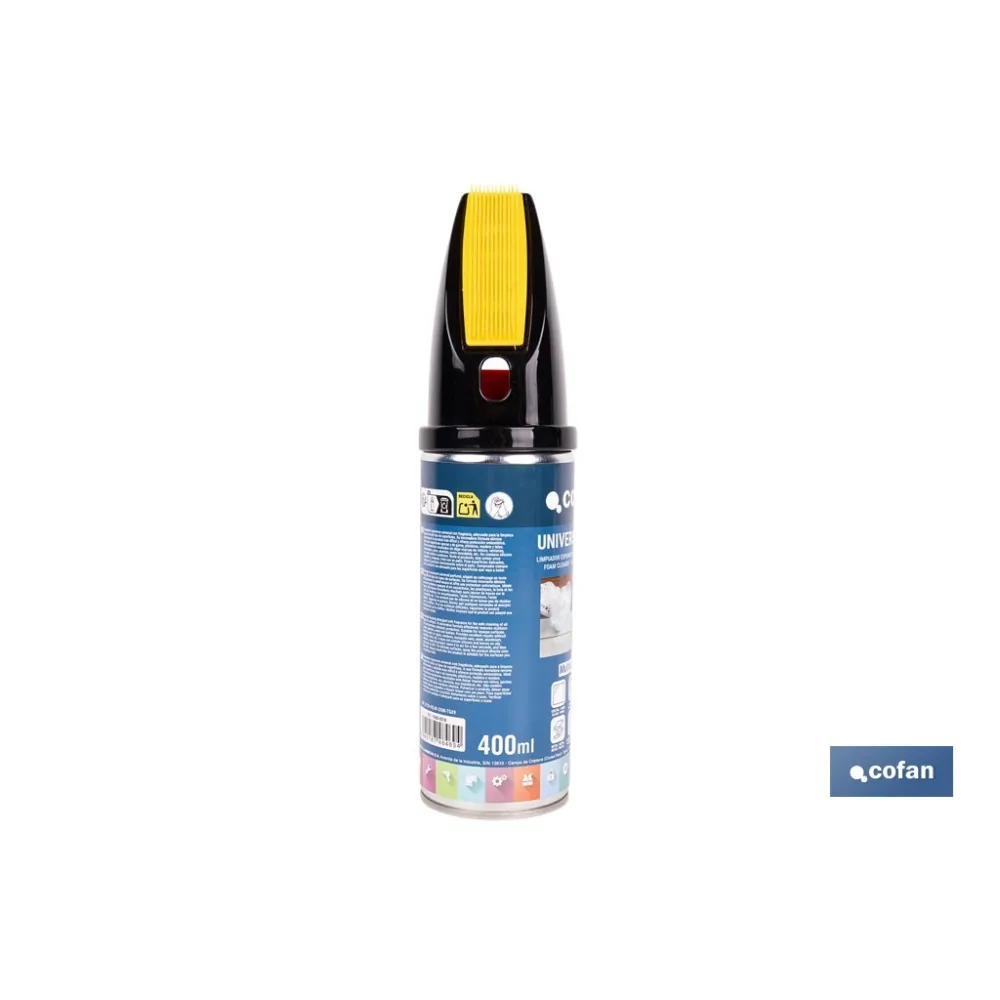 LIMPIADOR ESPUMA UNIVERSAL 400 ML