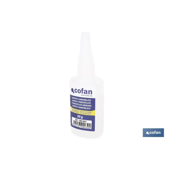ADHESIVO CIANOACRILATO. MEDIA DENSIDAD 50 G