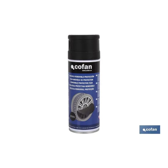 PELICULA REMOVIBLE PROTECCIÓN NEGRO MATE 400 ML