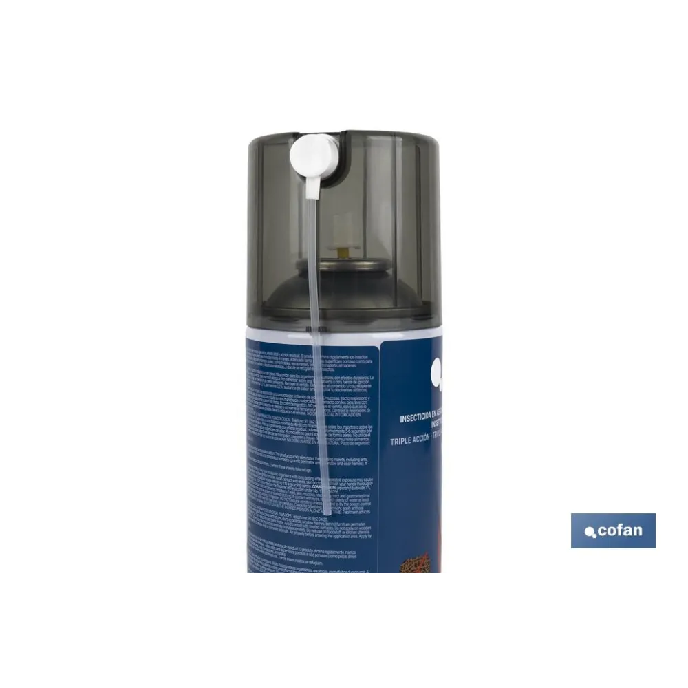 INSECTICIDA EN AEROSOL HORMIGAS TRIPLE ACCIÓN MODELO HORMIWE 400g