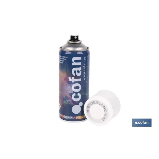 PINTURA ACRIL. 400ML 9010-BLANCO BRILLO