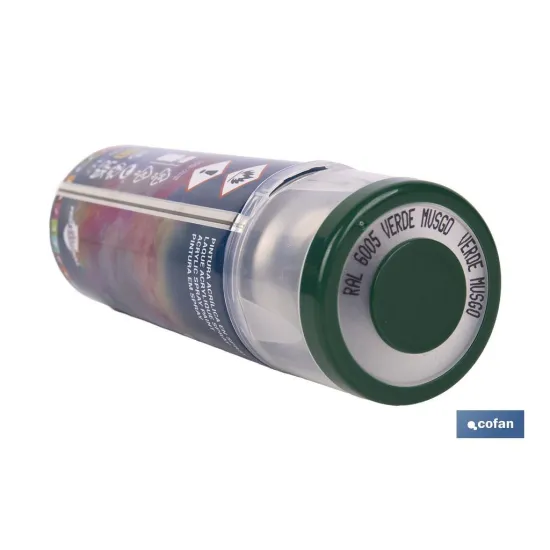 PINTURA ACRIL. 400ML 6005-VERDE MUSGO