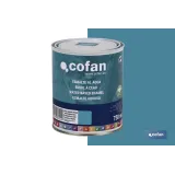 ESMALTE AL AGUA (750 ML) AZUL TURQUESA SATINADO