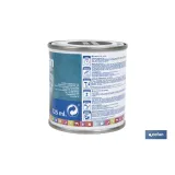 ESMALTE AL AGUA (125 ML) NEGRO MATE