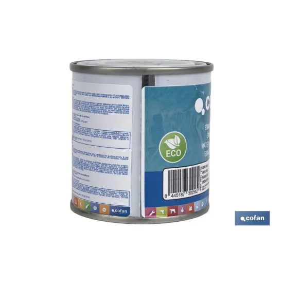 ESMALTE AL AGUA (125 ML) GRIS PERLA BRILLO