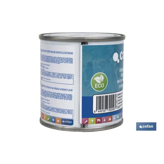 ESMALTE AL AGUA (125 ML) MARFIL CLARO BRILLO
