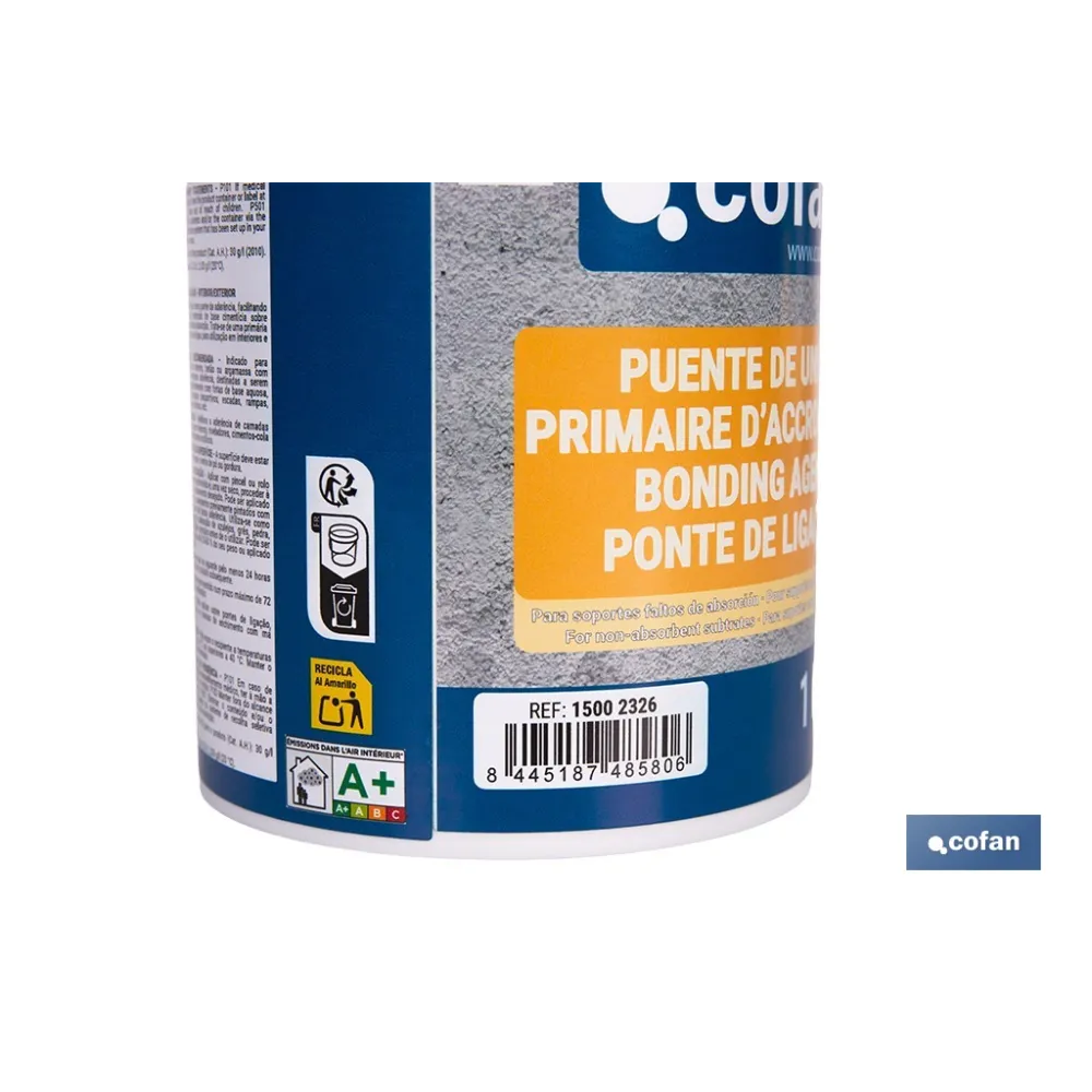 IMPRIMACIÓN PUENTE DE UNIÓN ANCLAJE ACRÍLICO 1 KG