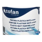 PINTURA PLÁSTICA EXTERIOR MATE 750 ML BLANCO