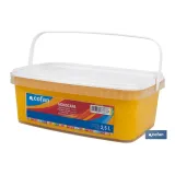 PINTURA PLÁSTICA MONOCAPA Amarillo Medio (2,5 LT)