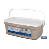 PINTURA PLÁSTICA MONOCAPA PIEDRA MEDIO 2,5 L