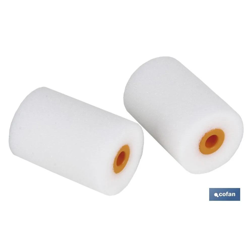 PACK 2 RECAMBIOS MINIRODILLO MULTIUSO 6CM Ø18mm P.0