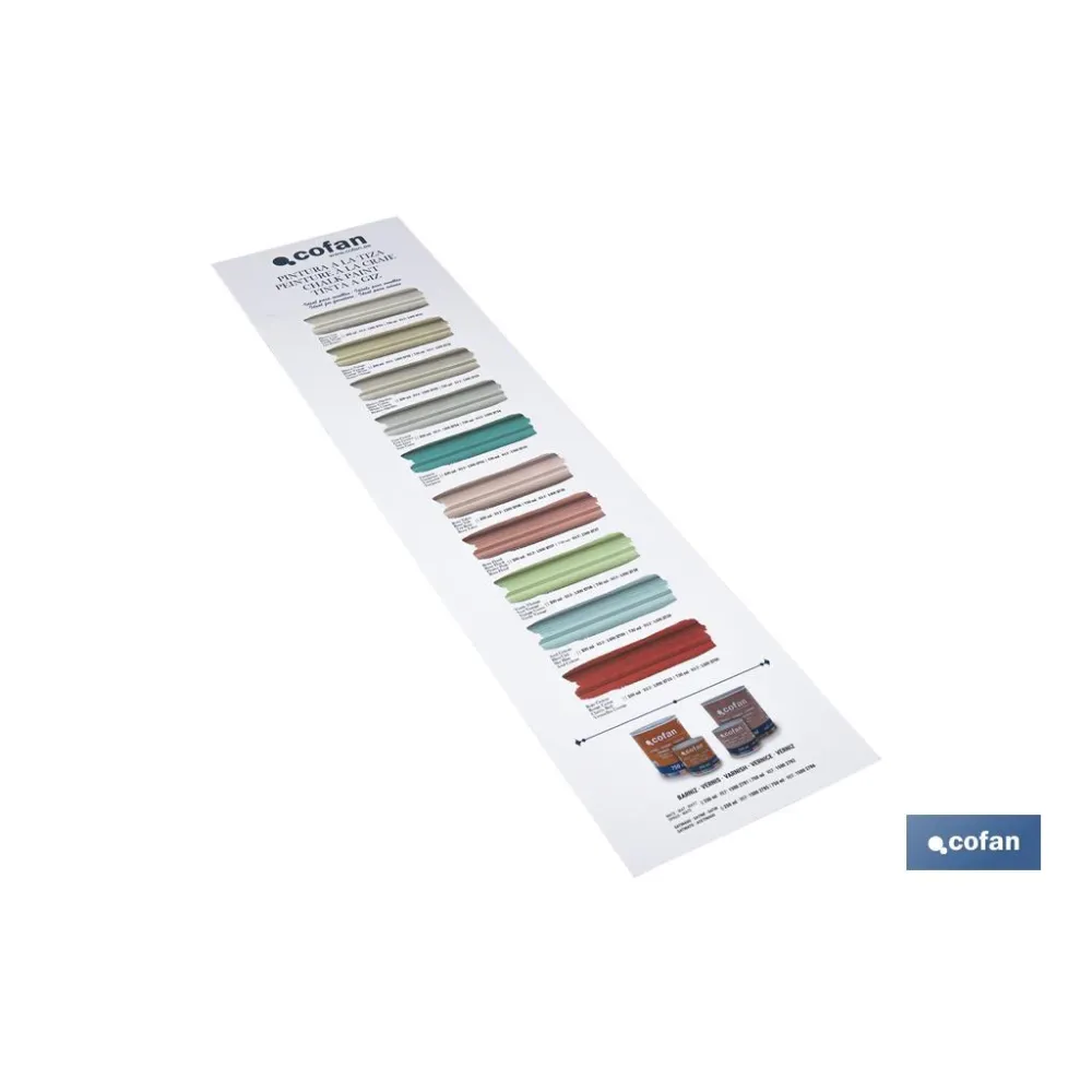 CARTA DE COLORES PINTURA A LA TIZA CHALK PAINT