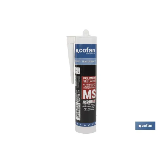 POLÍMERO SELLADOR MS 290 ML TRANSPARENTE