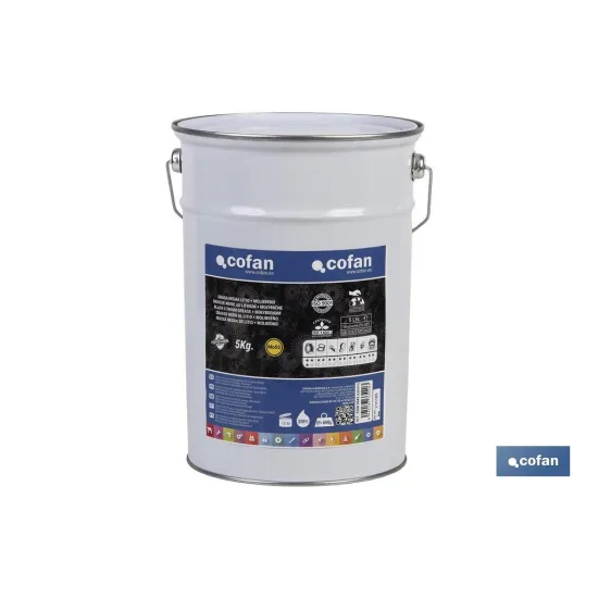 CARTUCHO GRASA NEGRA LITIO+MOLIBDENO 400 grs
