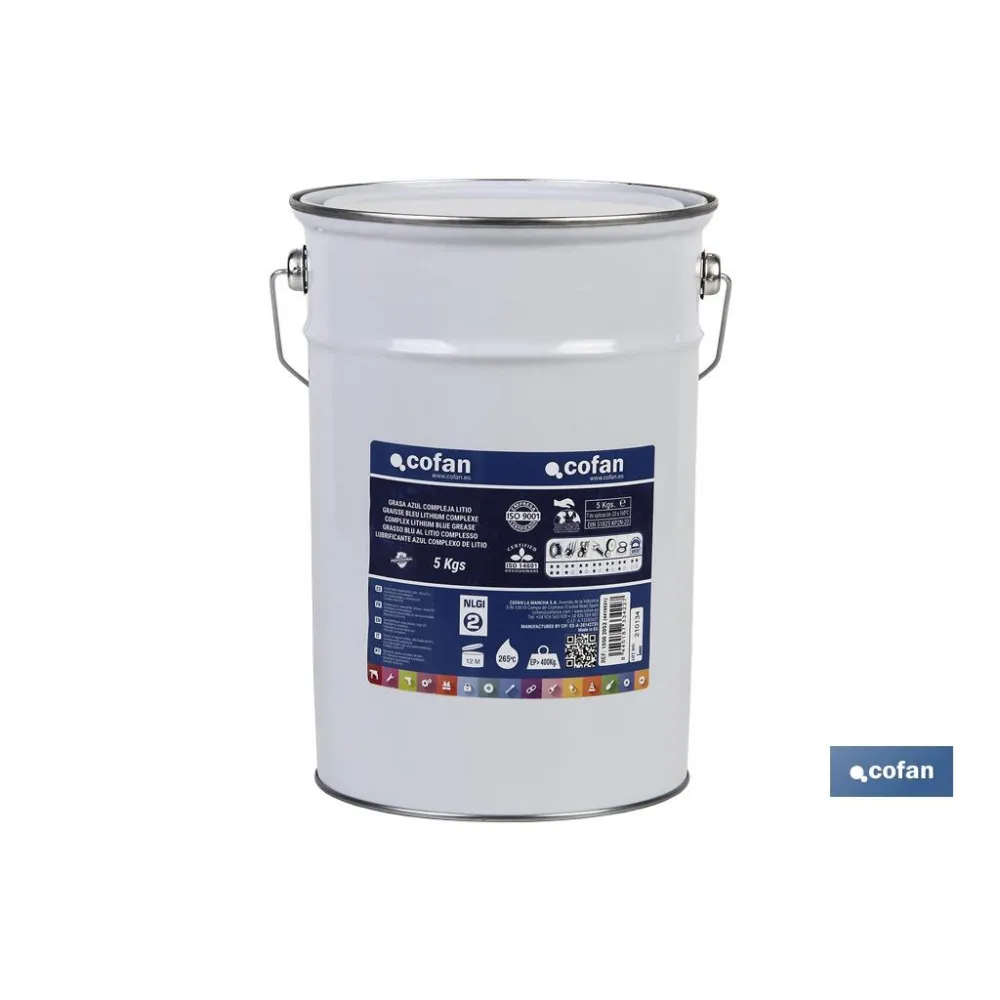 CARTUCHO GRASA AZUL COMPLEJA LITIO 400 grs
