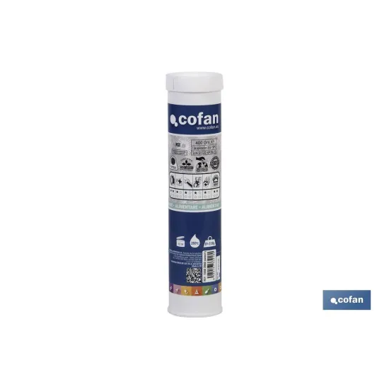 CARTUCHO GRASA BLANCA ATOXICA ALIMENTARIA 400 grs