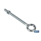 HEMBRILLA CON TUERCA M-6X50
