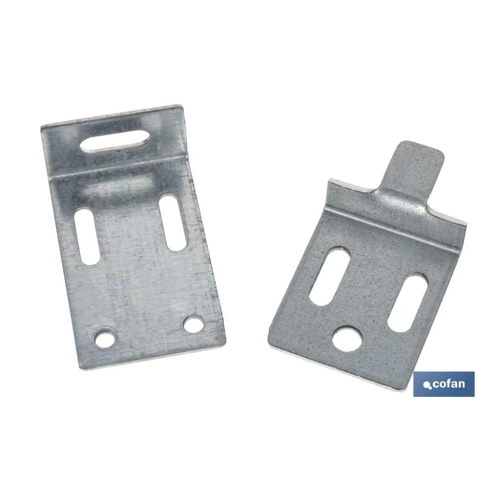 SET COLGADOR ESCUADRA 30 MM