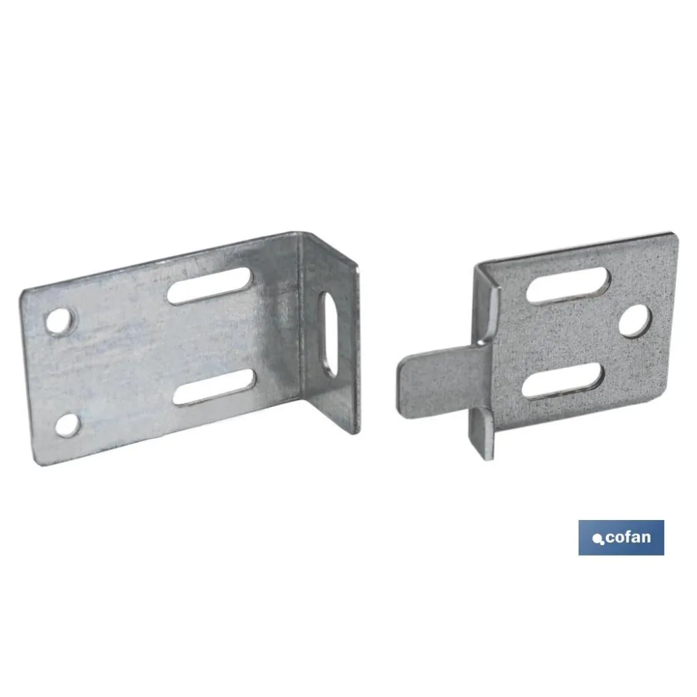 SET COLGADOR ESCUADRA 30 MM VENTA UNITARIA