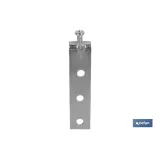 GANCHO COLGADOR ZINCADO CON TORNILLO REGULADOR